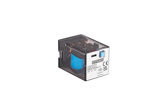 RE1 Series 24VDC 3 Contact 11 Pin Industrial Relay